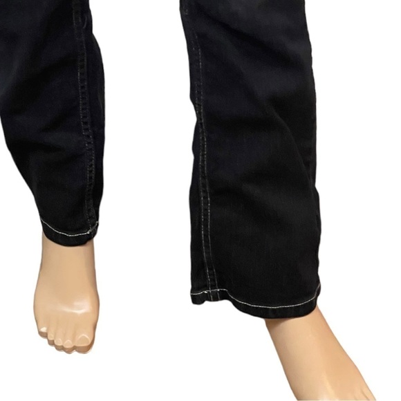 PARIS Blues Black Wash Straight Leg Jeans. Y2K - Picture 7 of 12